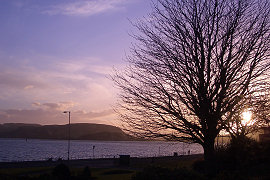 Oban at twilight